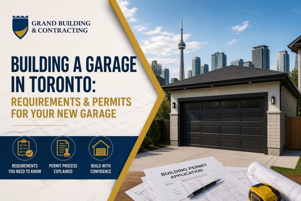 Building a garage in Toronto