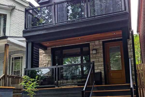 General Exterior - Toronto - GTA - General Contactor - Front of Home Facade - Beaches