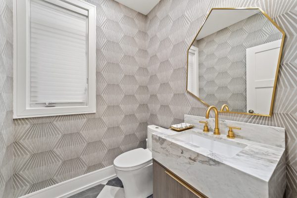 Bathroom renovation - Powder room renovation - Thornhill - Toronto - York Region - GTA - General Contractor
