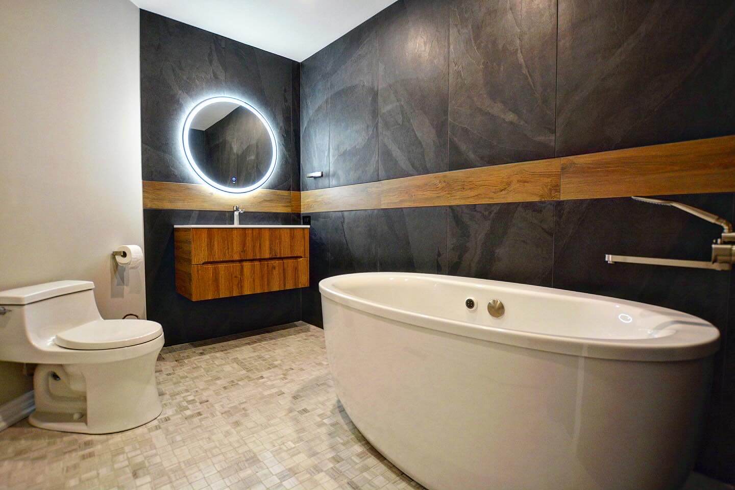 Bathroom renovation in Toronto